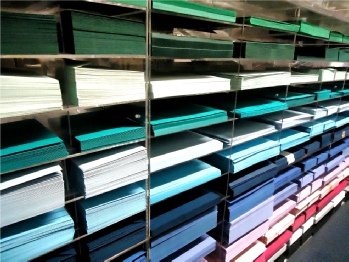 Sheet Paper & Card from stock